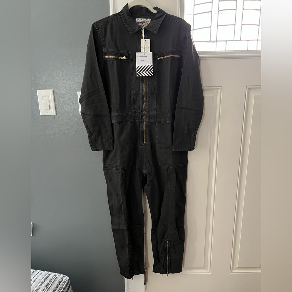 NWT: Sandrine Rose X Free People Zip Jumpsuit - Picture 15 of 15